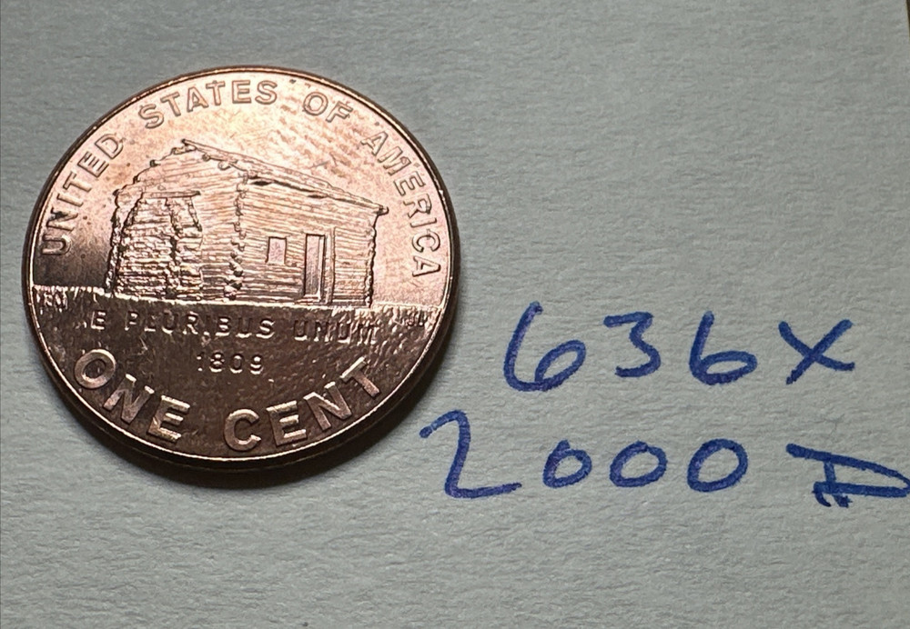 2009 D Lincoln Commemorative Cent Penny 636X