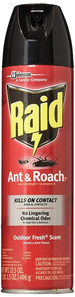 Raid Ant & Roach Killer Outdoor Fresh, 17.5 OZ (Pack - 1)