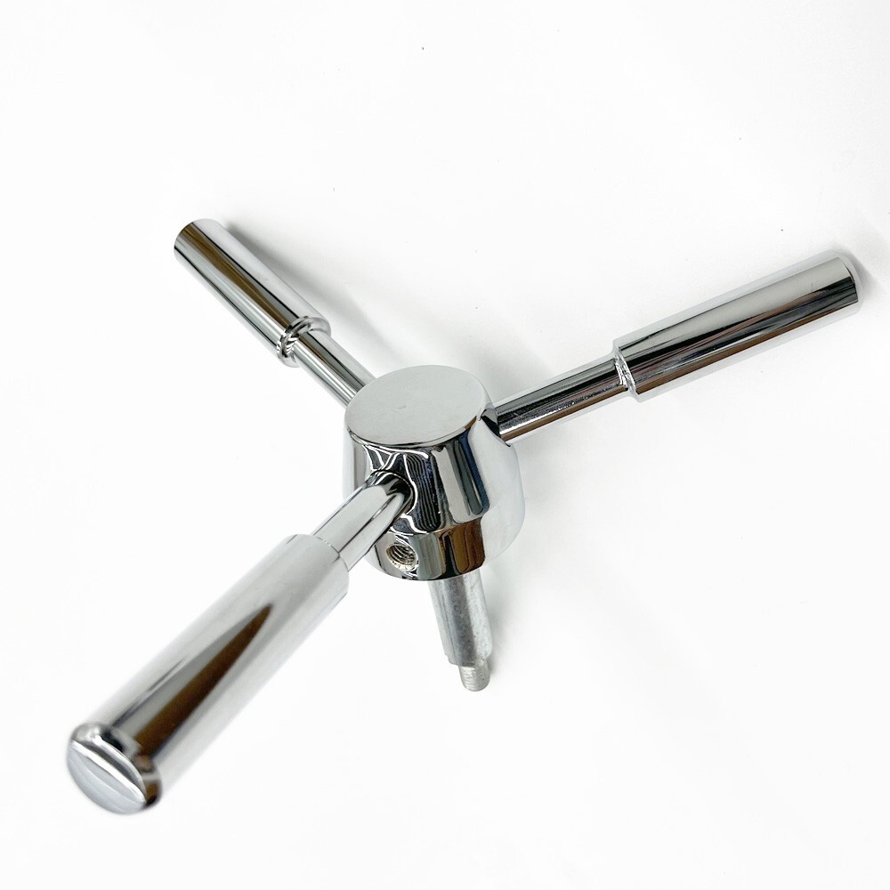 3 Spoke Chrome Handle For Gun Safes, Safe Box, Vault Doors, Fireproof safe