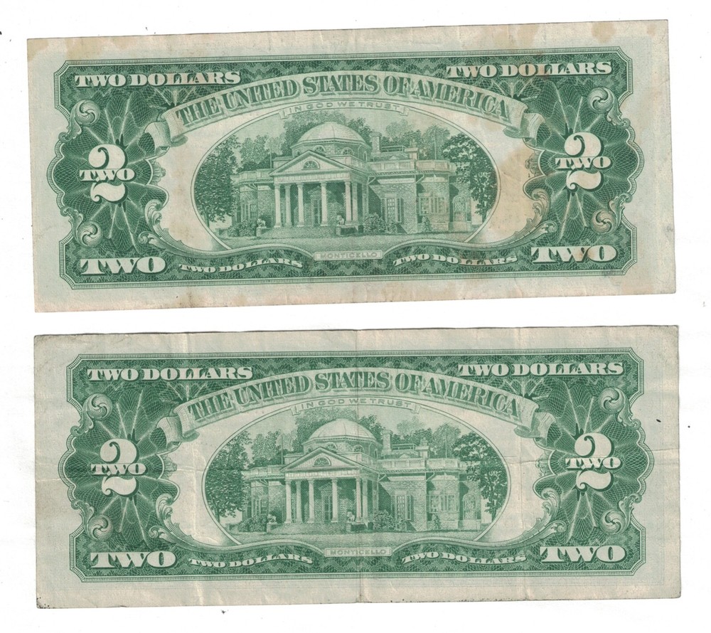 1963 $2 TWO DOLLAR RED SEAL FR-1513