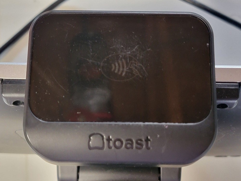 Toast Flex TT200 POS System Dual Display Screen with Power Supply & Card Reader