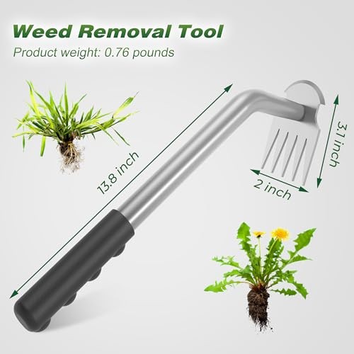 Weed Puller Tool, Portable Garden Weed Pulling Tool,Upgraded Durable Garden