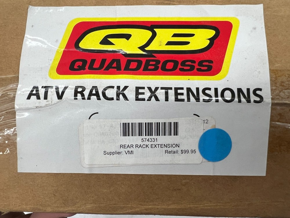 Quad Boss Adjustable Front Rack Extension 574329
