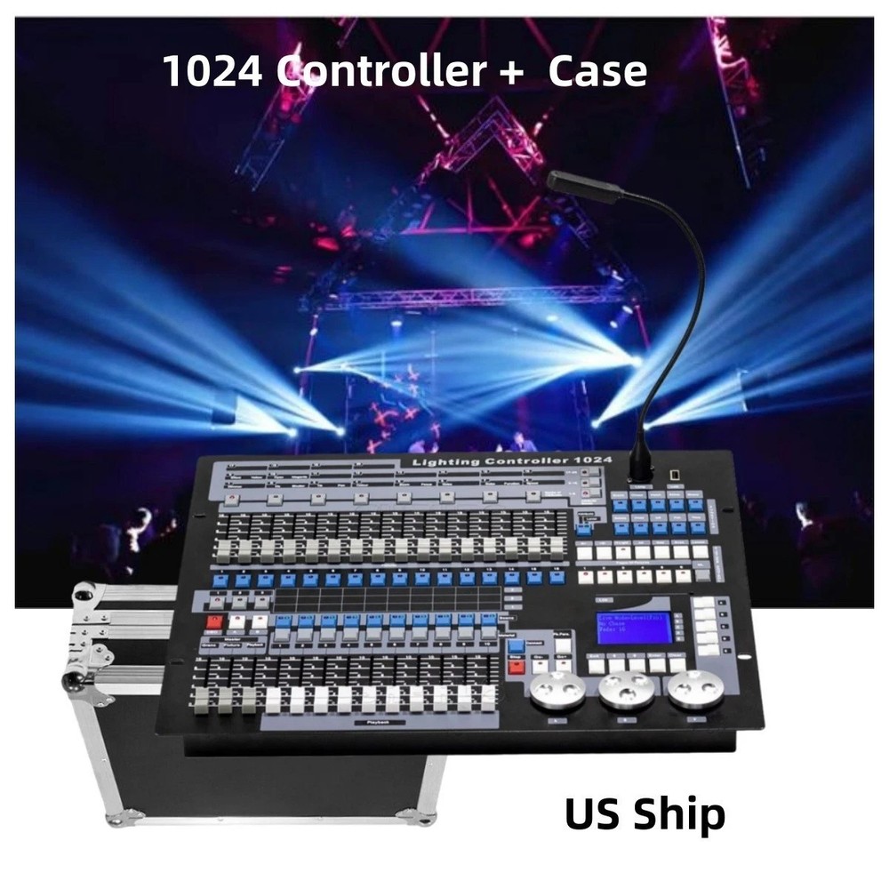 1024 DMX Controller DJ Professional Controller Stage Equipment DMX Dj Light/case