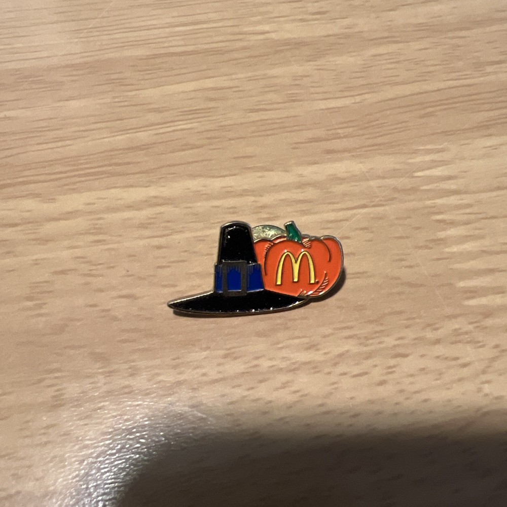 McDonalds “ Witch Hat and Pumpkin “ Pin