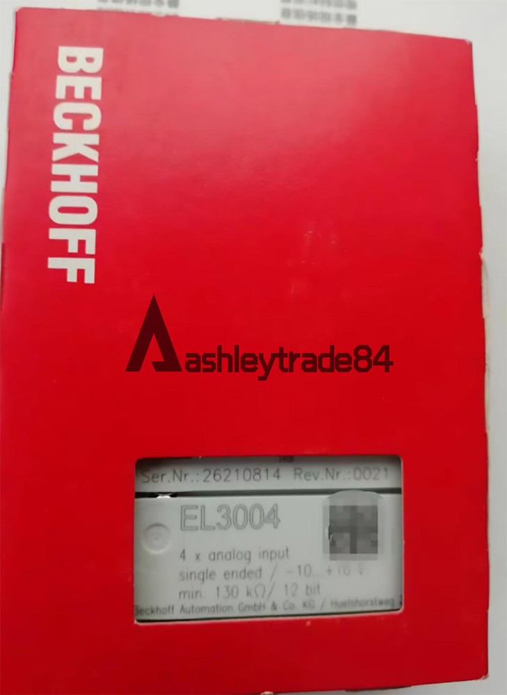 ONE NEW Beckhoff PLC Module EL3004