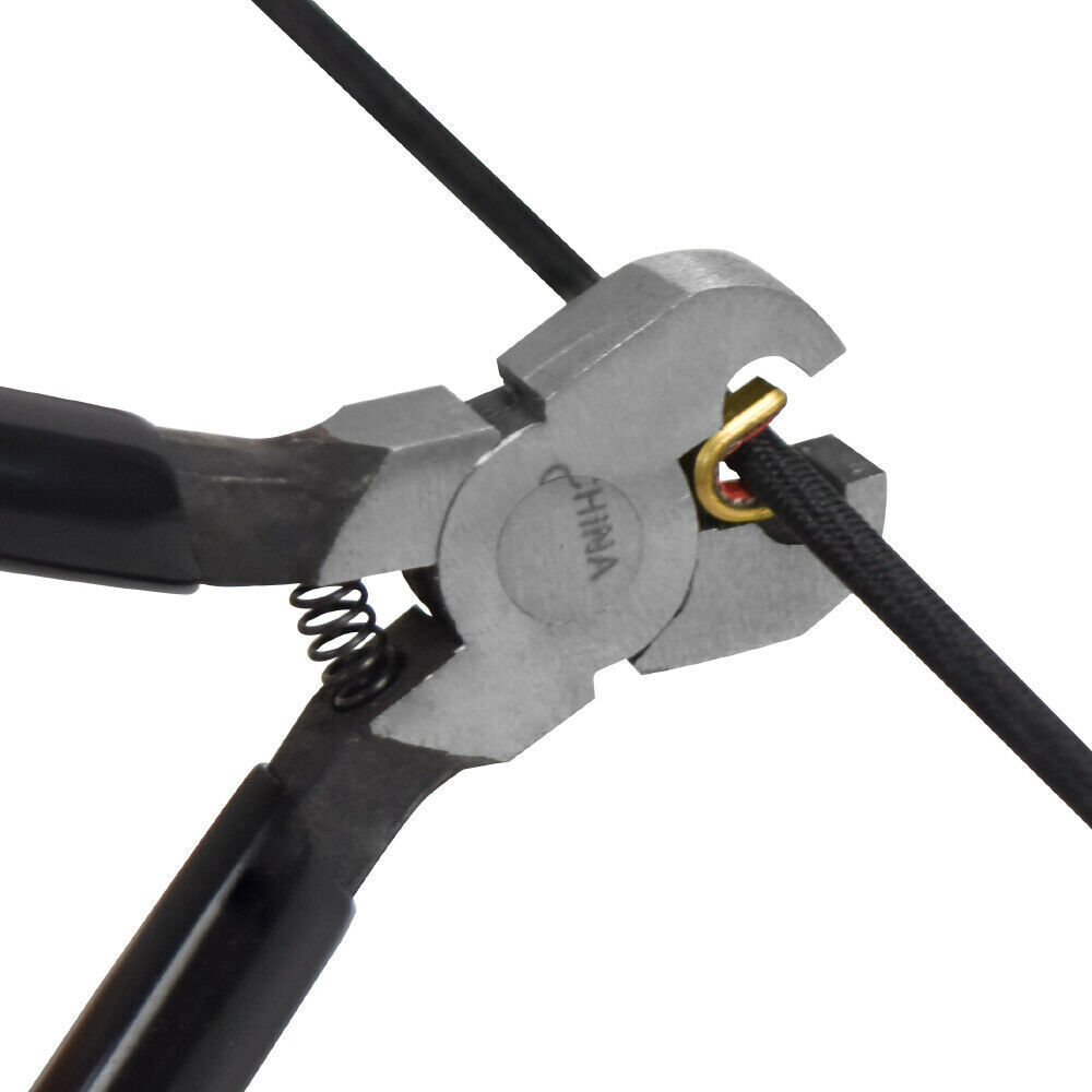 Archery Nocking Buckle Pliers String Nock Points Adjusable T Bow Square Ruler US
