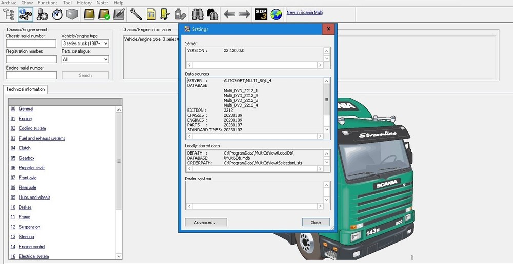Scania Multi 2025 online - 1 Month