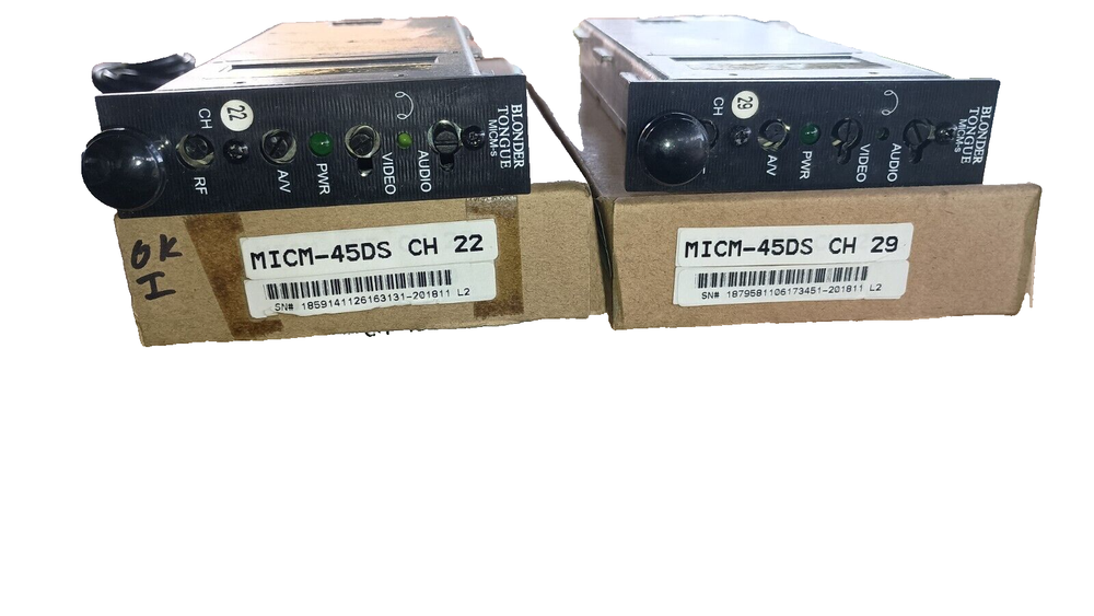 Blonder Tongue RF Mini Modulator BT-MICM-C - Various Channels