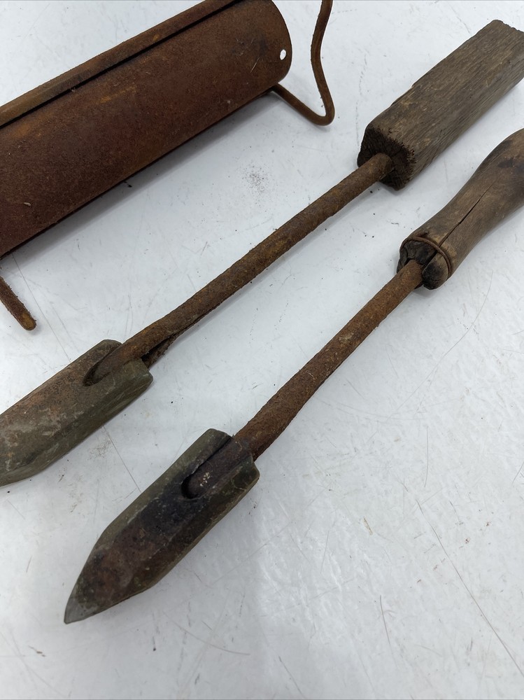 Vintage Soldering Irons Rustic Barn Find Deco