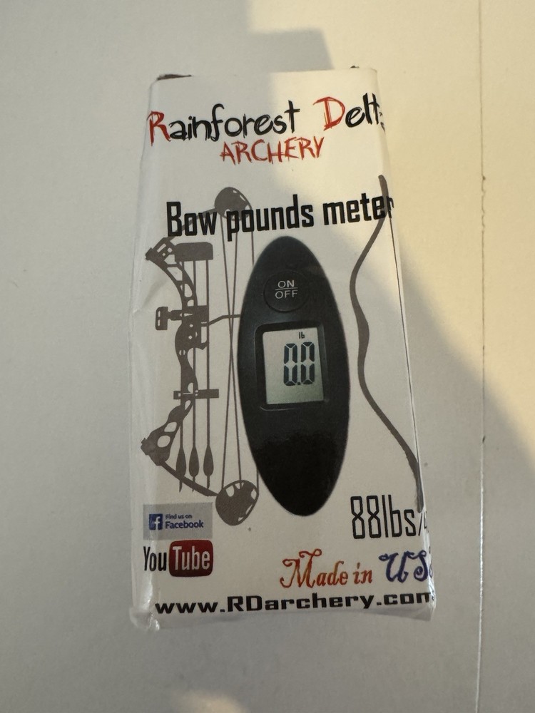 Rainforest Delta bow Pound meter
