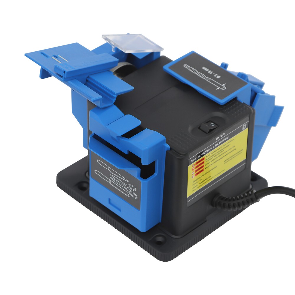 Multifunctional Electric Drill Bit Sharpener Bench Mounting Sharpening