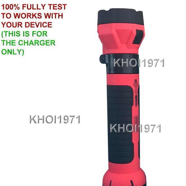 CAR charger adapter for MobilePower Rechargeable LED Work Light flashlight