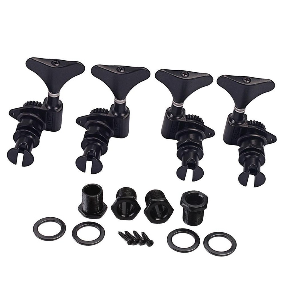 Ukulele String Tuning Pegs, 2L2R Enclosed Locking Tuners