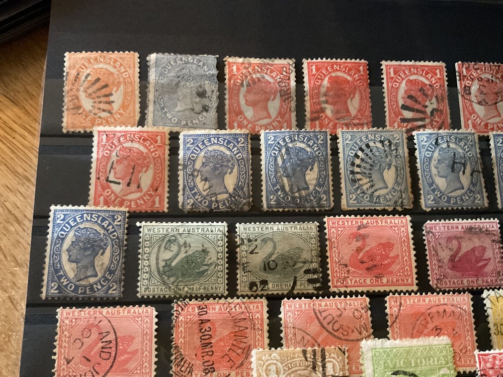 Australia mounted mint or used stamps B1835