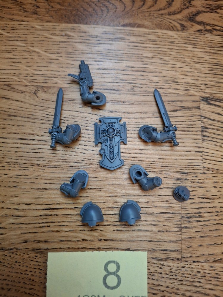 Primaris Space Marine Bladeguard Veterans Shield arm Warhammer 40k Bits
