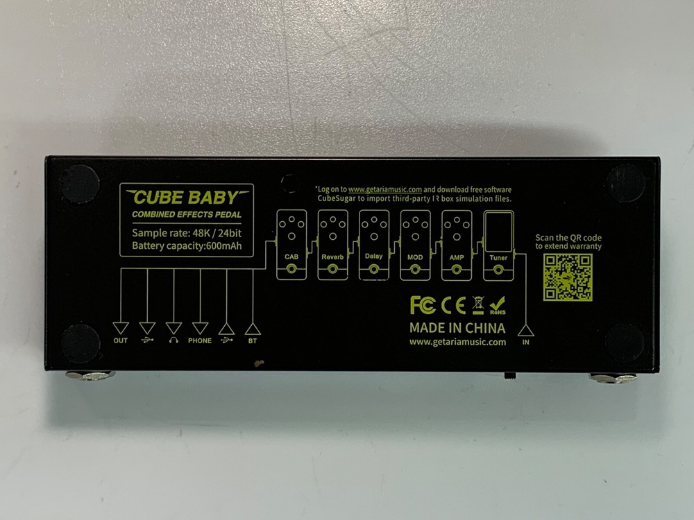 Getaria Cube Baby Multi Effects Pedal