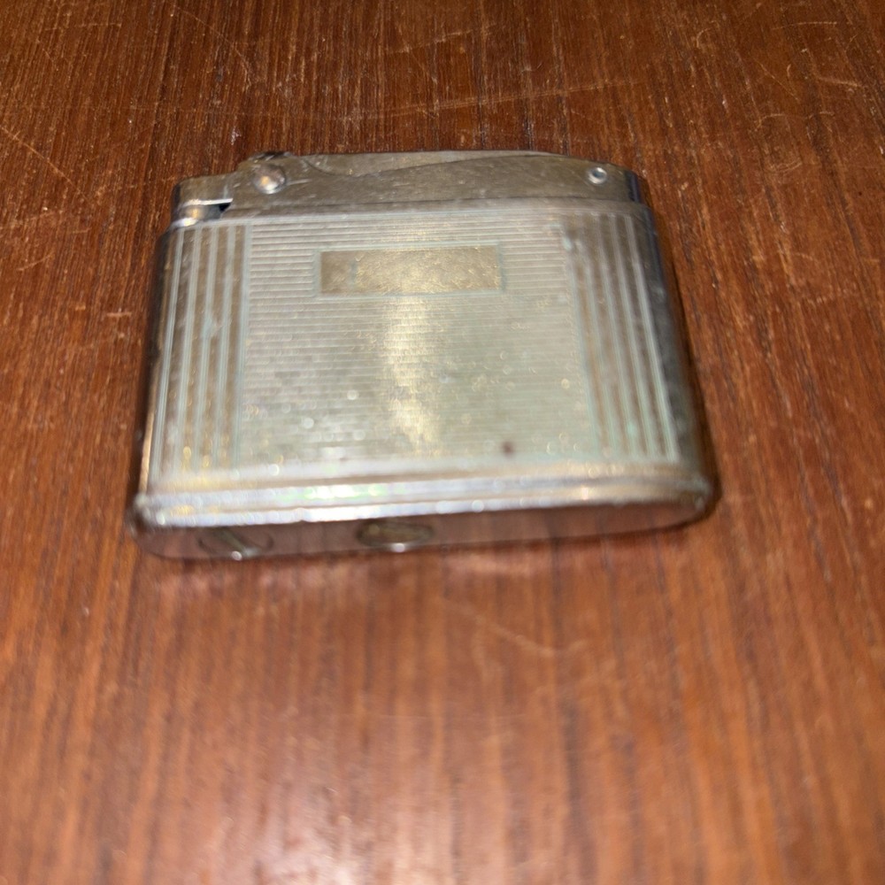 Vintage Ronson ADONIS Silver Tone Lighter