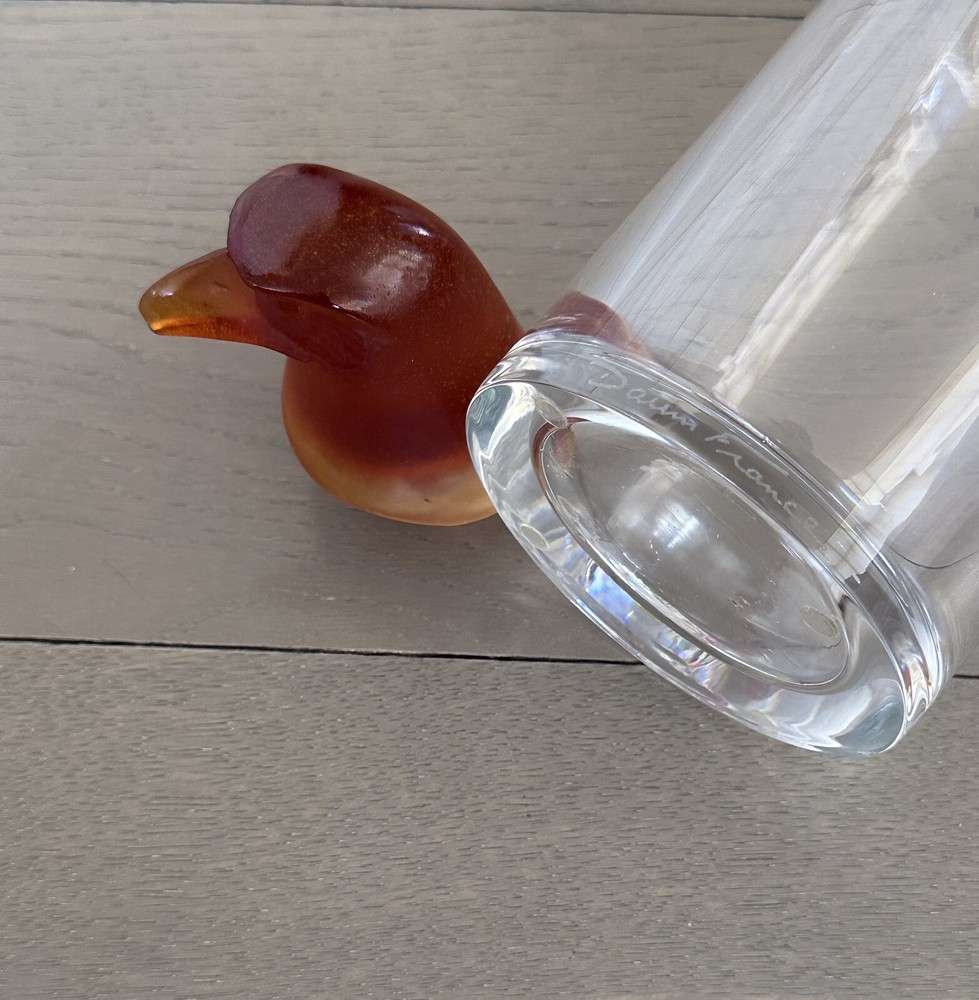 Daum France Eagle Crystal Decanter