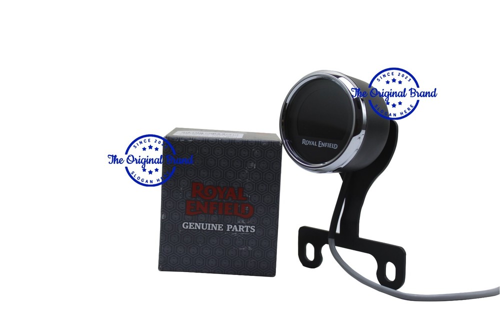 Royal Enfield "Silver Navigation Display Unit With Fitting Gt & Interceptor 650"