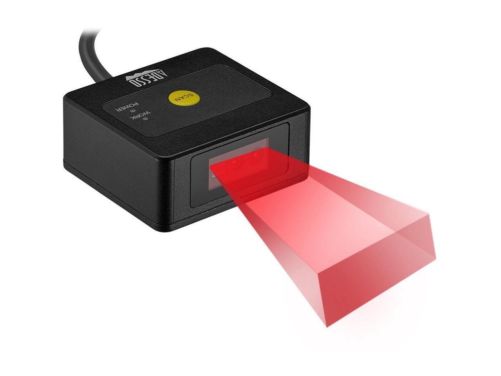 Adesso NuScan 4400T USB 2D Fixed Mounted Barcode Scanner NuScan4400T