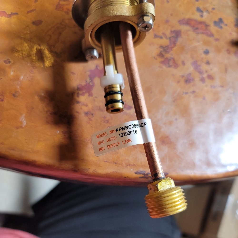 Proflo RP13236 Replacement Handle And Valve Hot Side Chrome