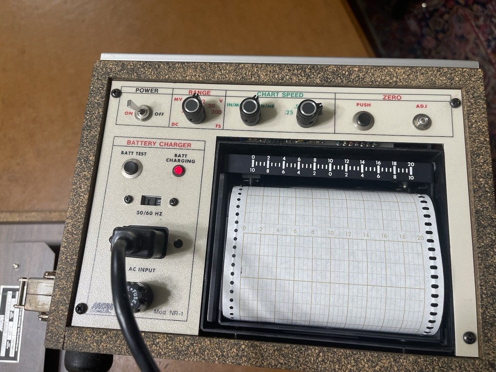 MCM Strip Chart Recorder NR-1 Pls Read