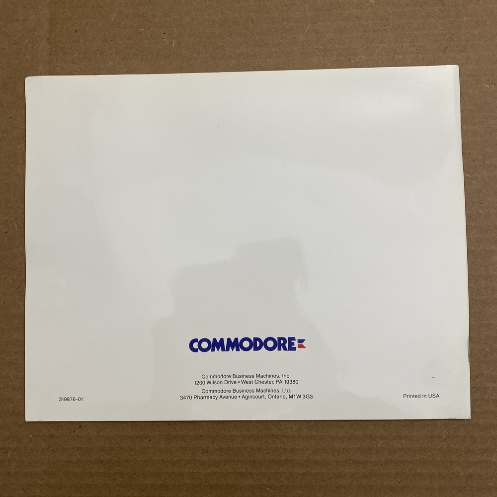 Commodore 64C Personal Computer Introductory Guide Vintage User Manual Booklet