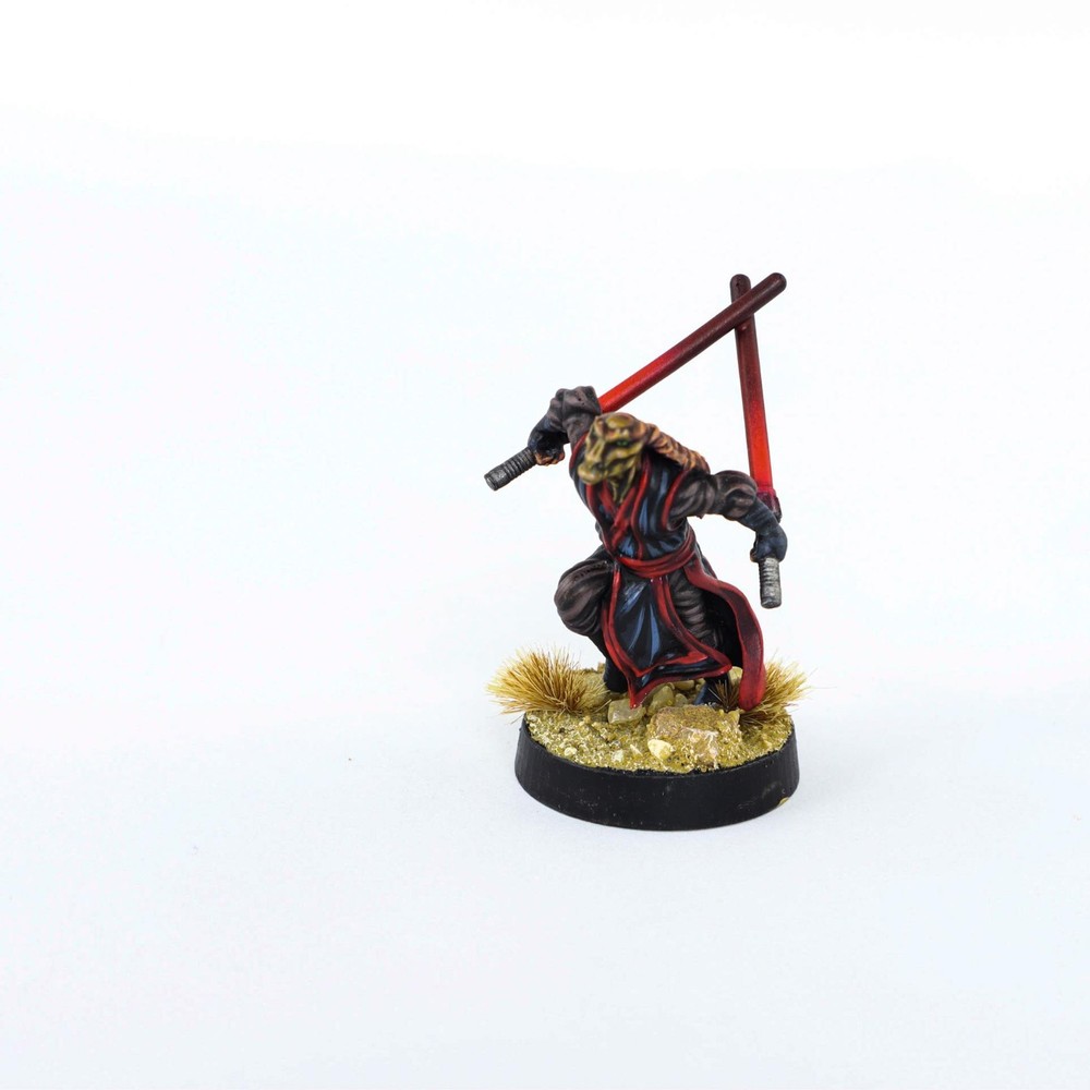 Star Wars Legion 3d printed Darth Jar Jar - Charging Pose - UNPAINTED