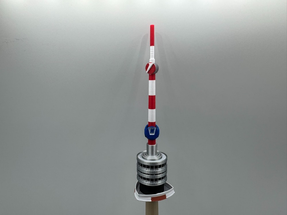 The Danube Tower Model- 3D Printed
