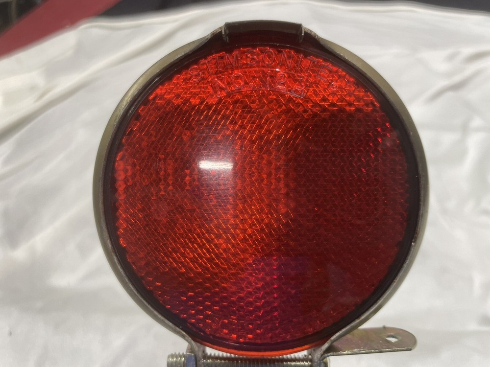 Vintage Delbar Windproof Tripod Reflector Flare Roadside Emergency