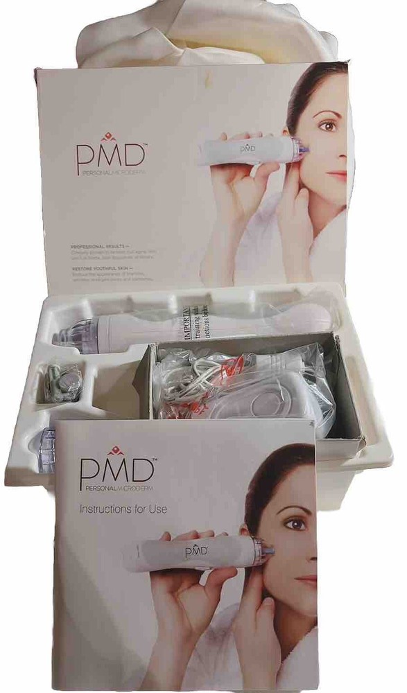 PMD Personal Microdermabrasion Machine with Kit & CD-(New In Box)
