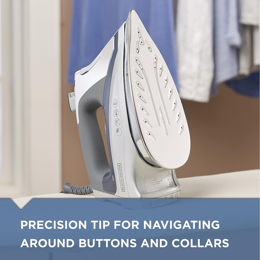 Allure Professional Steam Iron, Blue, D3030