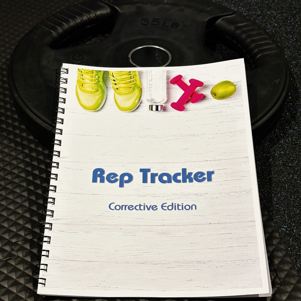 Corrective Edition Fitness Journal, Workout Record, Progress Tracker, Diary
