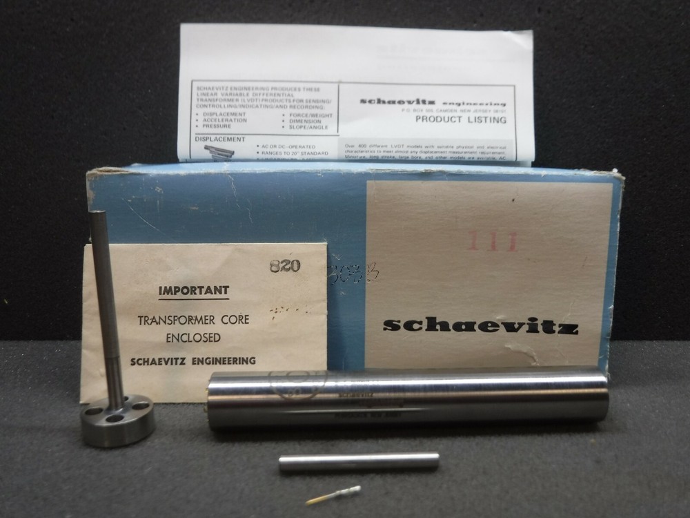 Schaevitz, 500 HPA, Linear Variable Differential Transformers