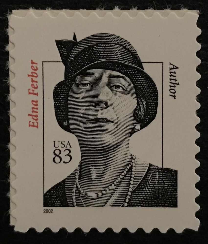 2002 Scott #3433, 83¢, EDNA FERBER - AUTHOR - Single - Mint NH -