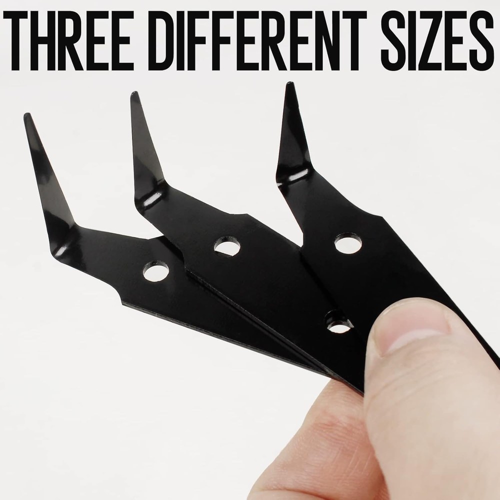 LIKSANGMETALS Auto Windshield disassembly Tool, with a Broach Handle, Three