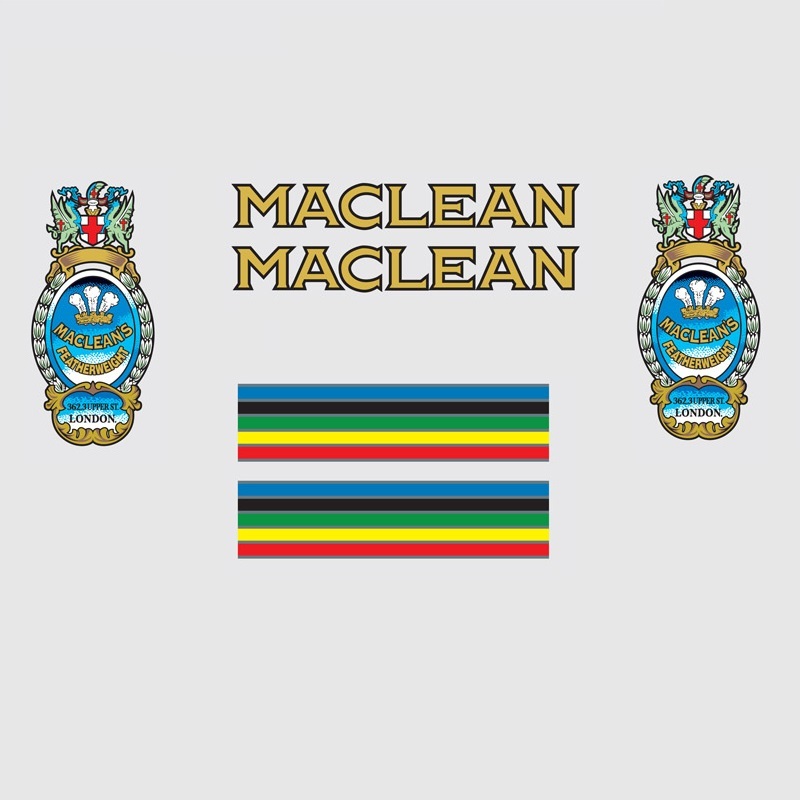 Maclean Decals, Transfers, Stickers. n.4