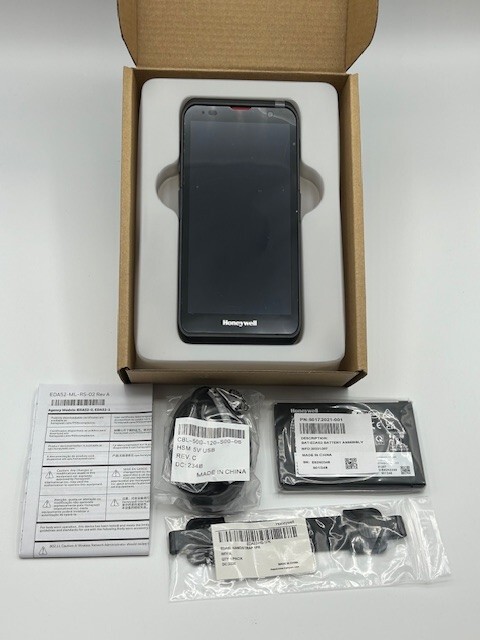 Honeywell EDA52 Mobile Computer 4G LTE/WIFI, 4Gb GMS Android 11 Barcode Scanner