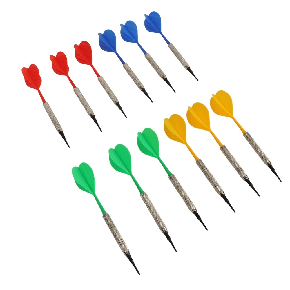 Plastic Soft Tip Darts For Electronic Dartboard Throwing Beginner AN
