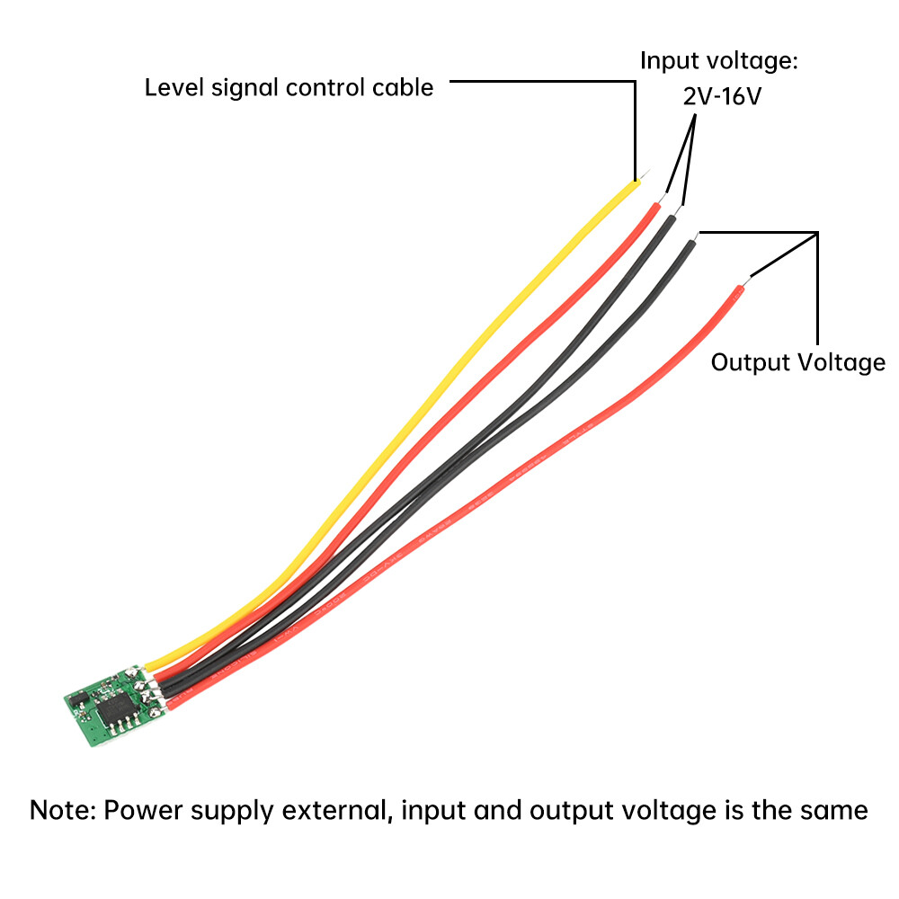 High & Low level Signal Control 17A High Current Electronic Switch Driver Module