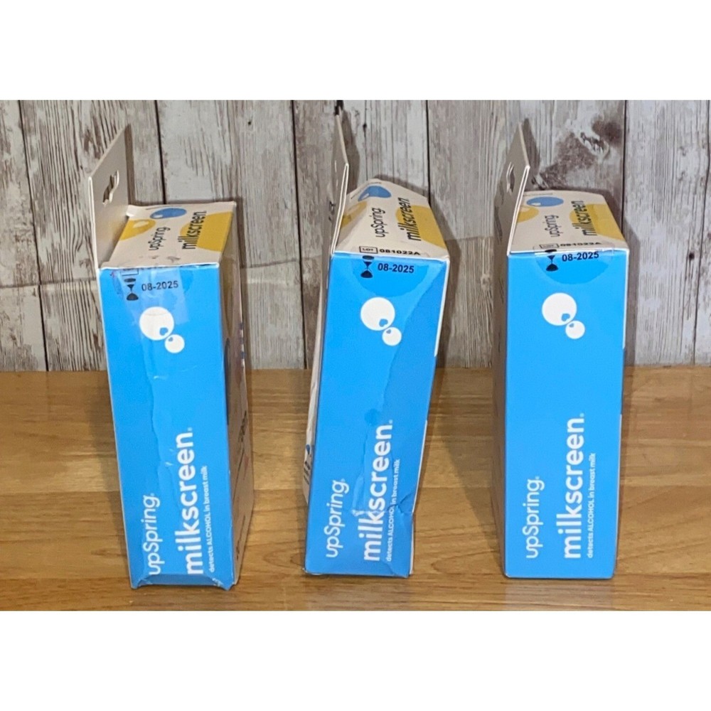 UpSpring Milkscreen Breastfeeding Alcohol Detection Home Test Strips 60 ct.