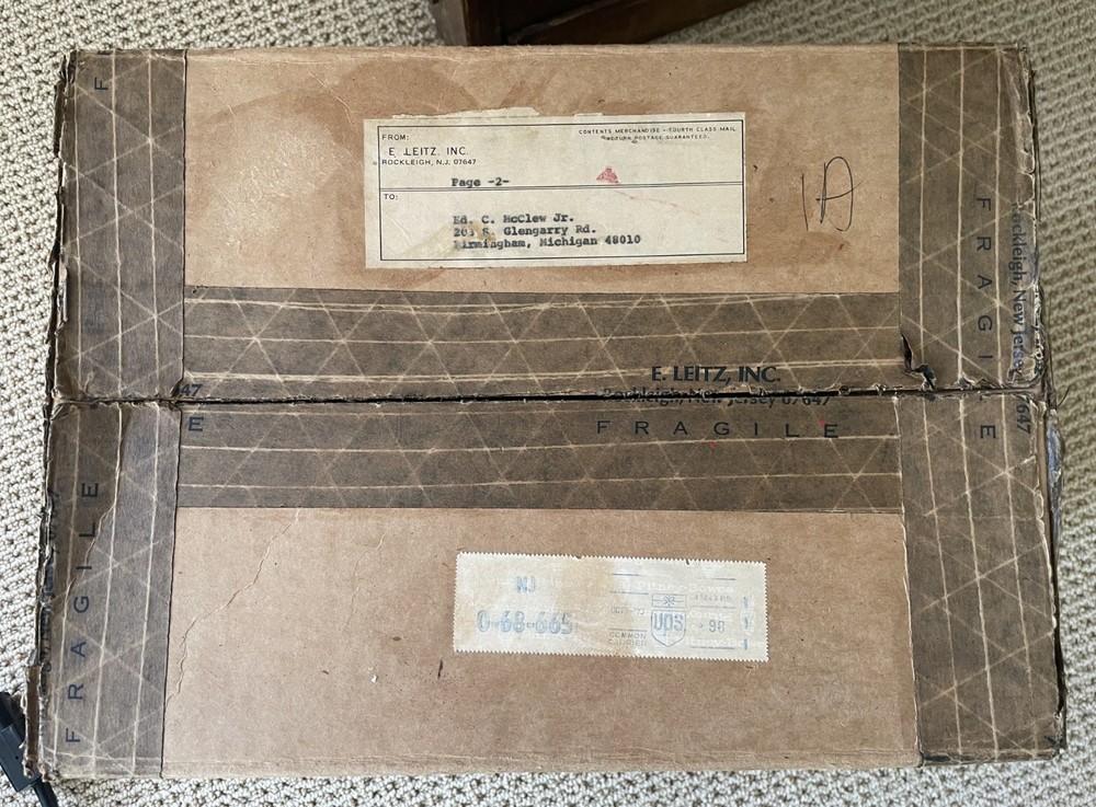 EUMIG Mark 500E Projector - 8mm Std Super – w Paperwork - Austria POWERS LIGHTS