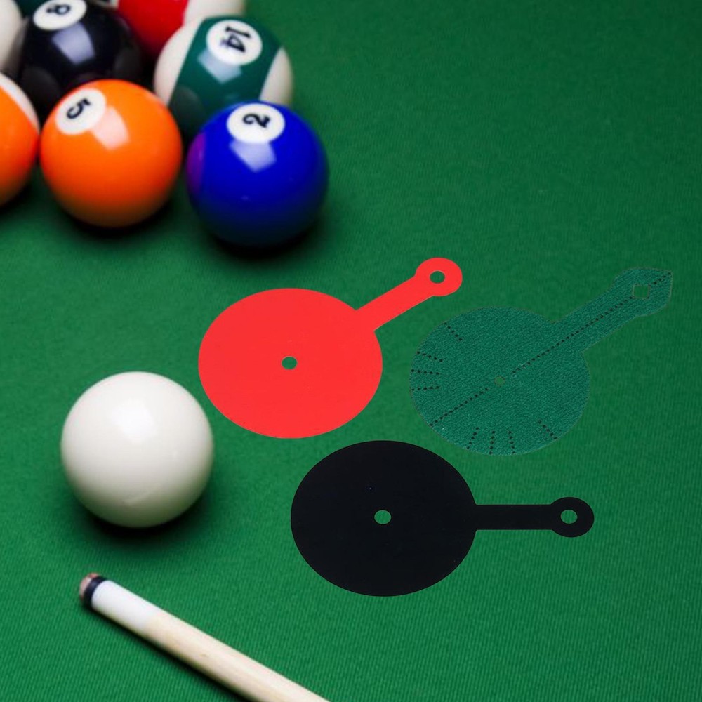 Billiard Aiming Trainer Practicing Pad 3 Pieces Pool Table Practice Supplies