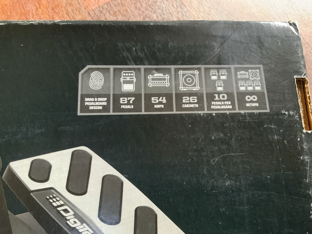 DigiTech iPB-10 PROGRAMMABLE PEDALBOARD For Guitars 20-0347-A