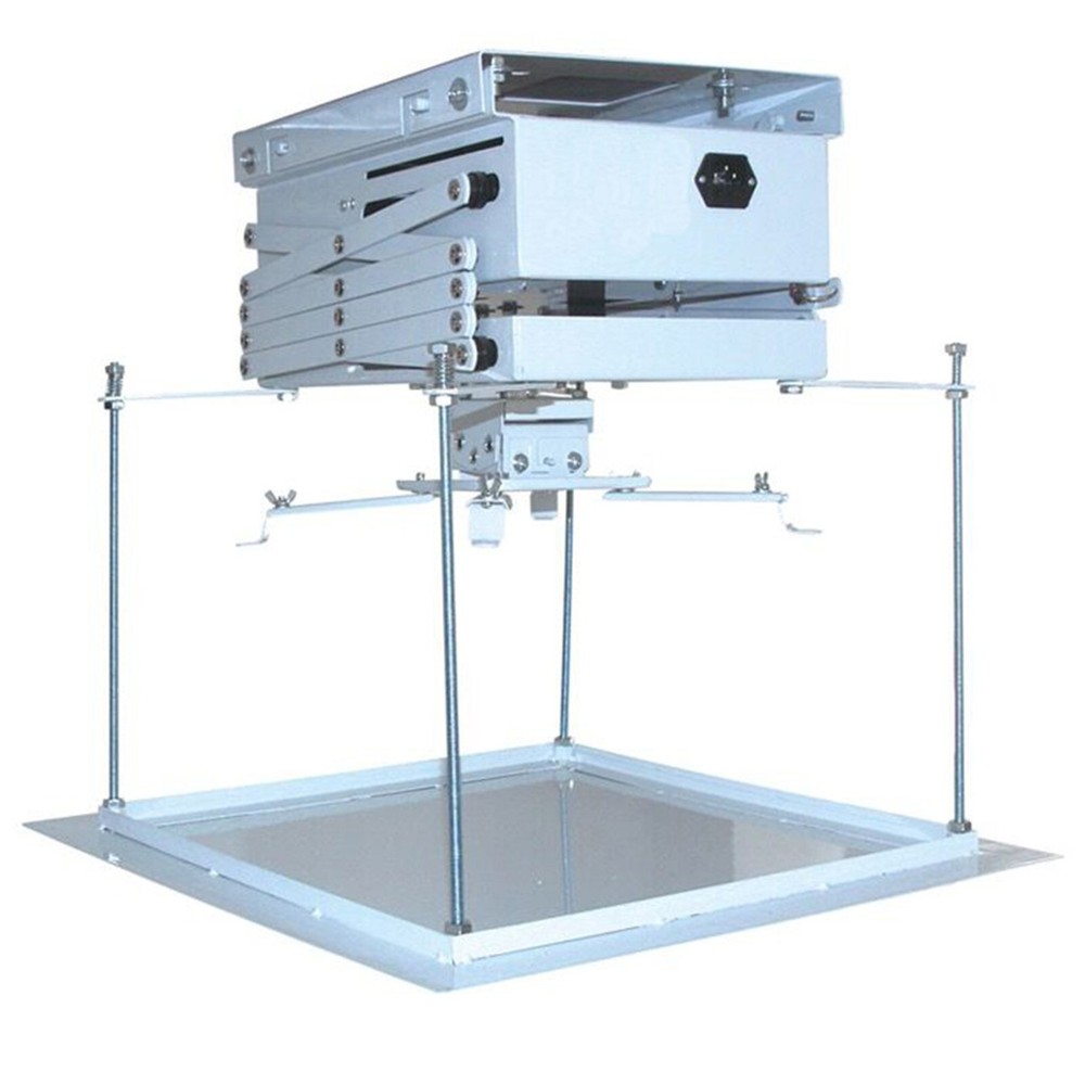 39in Electric Lift Ceiling Projector Bracket Motorized with Remote Control