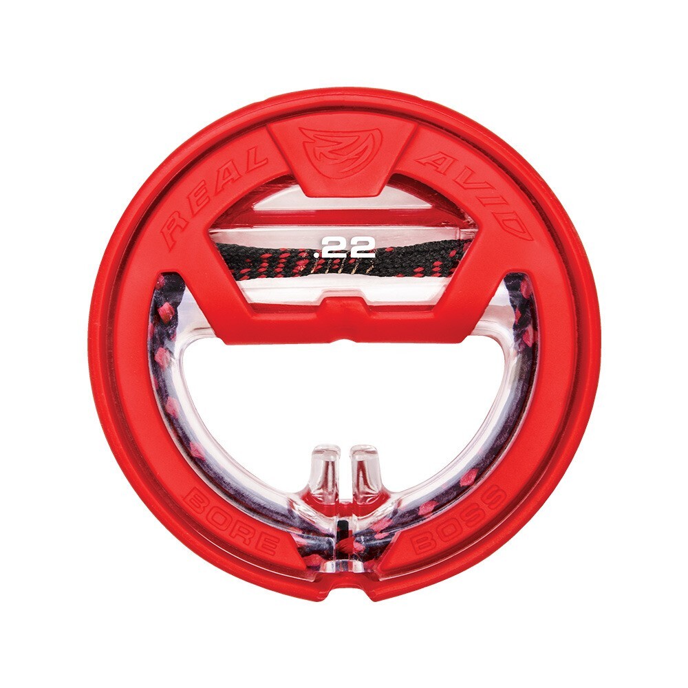 Real Avid Bore Boss .22Cal Clean Storing Pull Through Bore Cleaner - AVBB22