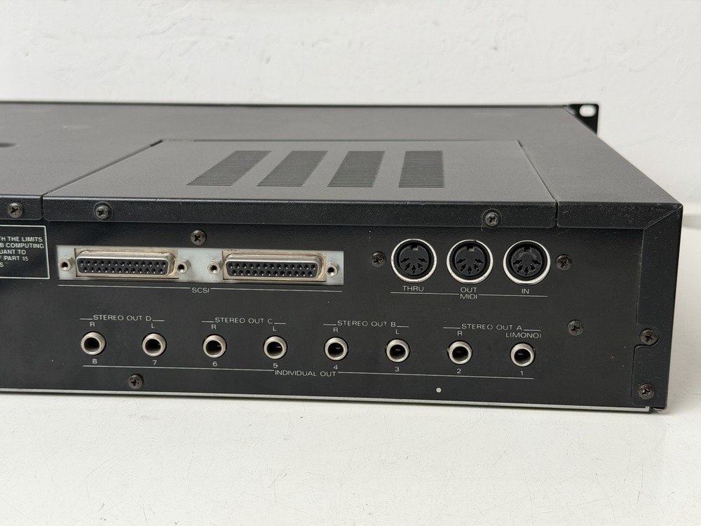 Untested Fully - Dim Display - Roland SP-700 Digital Sampler Playback Module