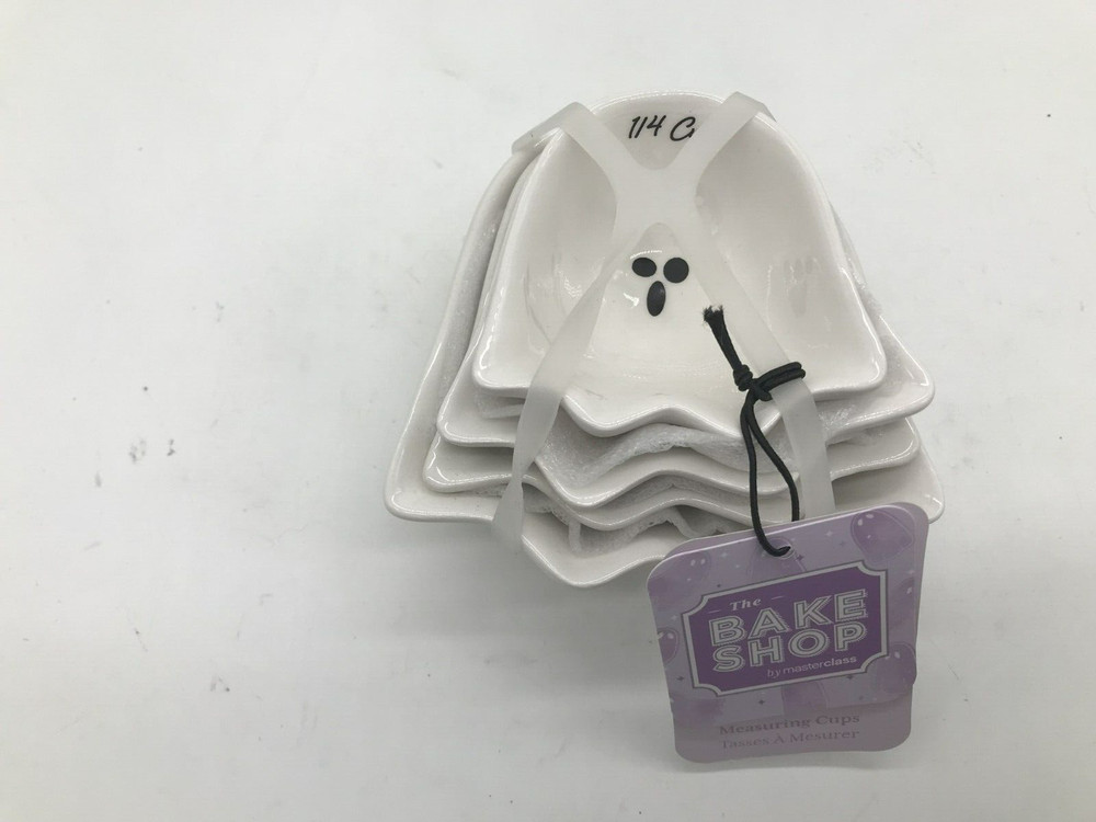 Bake Shop Ceramic Ghost Measuring Cup Set BB02B31034