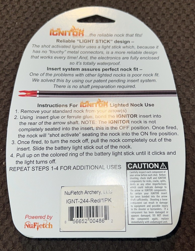 Lighted Arrow Nocks